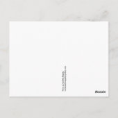 Carte Postale Merci (Dos)