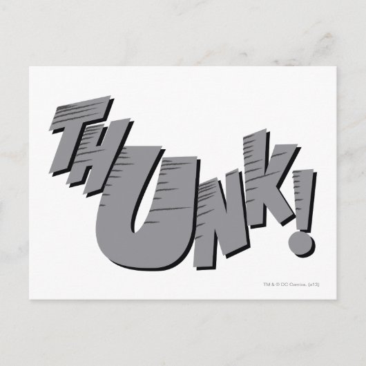 CARTE POSTALE MERCI ! (Devant)