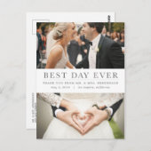 Carte postale Merci (Devant / Derrière)