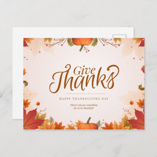 Carte Postale Merci (Devant / Derrière)