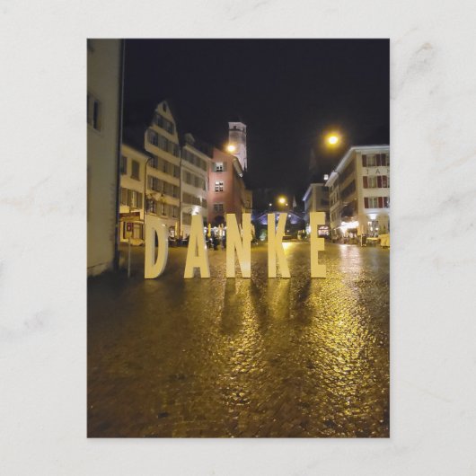 Carte Postale Merci (Devant)