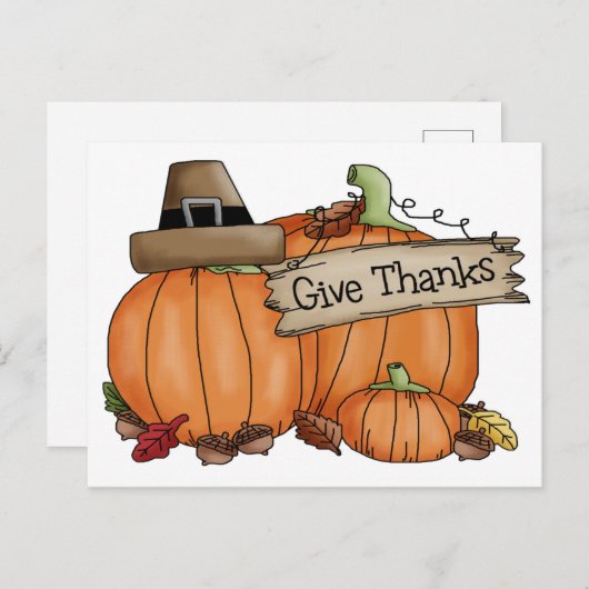 Carte Postale Merci (Devant / Derrière)