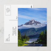 Carte postale Merci (Devant / Derrière)