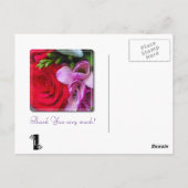 Carte Postale Merci (Dos)