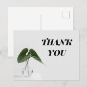 CARTE POSTALE MERCI (Devant / Derrière)