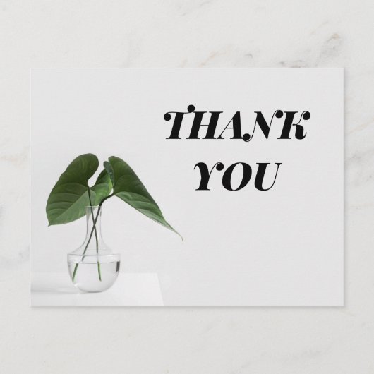 CARTE POSTALE MERCI (Devant)