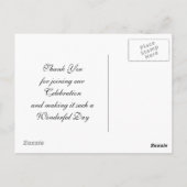 Carte Postale Merci (Dos)