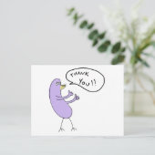 Carte postale Merci!!! (Debout devant)