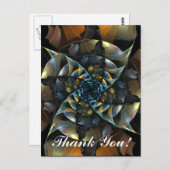 Carte postale Merci (Devant / Derrière)