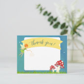 Carte postale Merci (Debout devant)