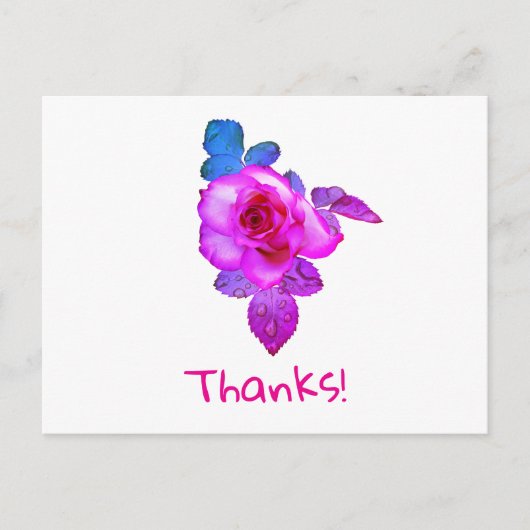 Carte Postale Merci  (Devant)