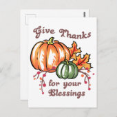 Carte Postale Merci (Devant / Derrière)