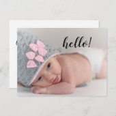 Carte postale Merci (Devant / Derrière)