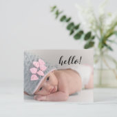 Carte postale Merci (Debout devant)