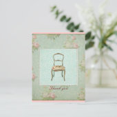 carte postale Merci (Debout devant)