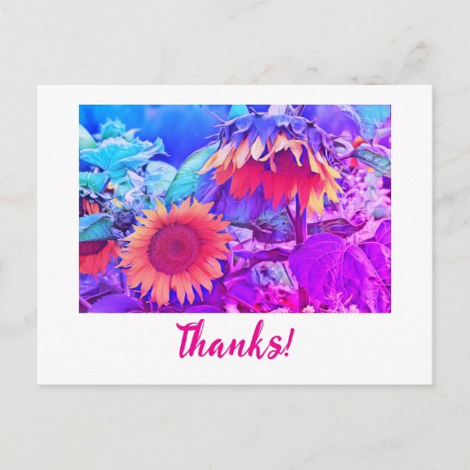 Carte Postale Merci  (Devant)