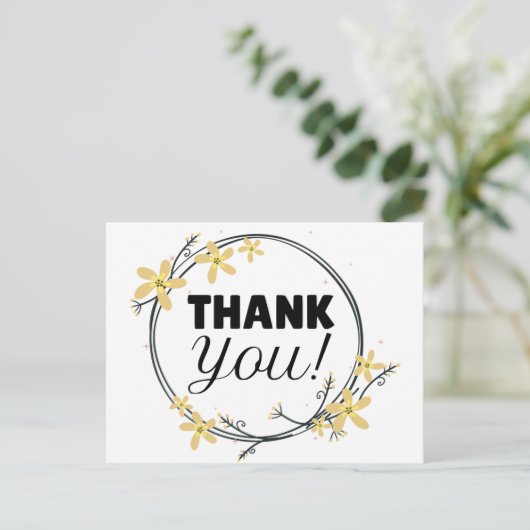 Carte Postale Merci (Debout devant)