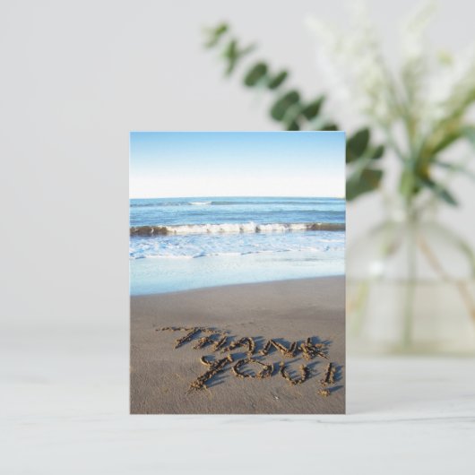 Carte Postale Merci (Debout devant)