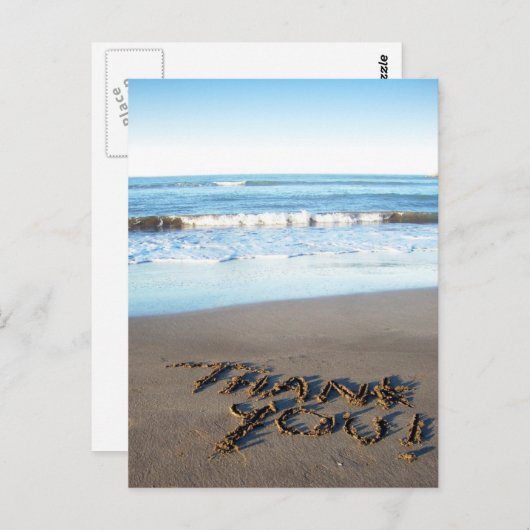 Carte Postale Merci (Devant / Derrière)