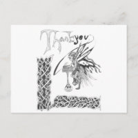 Carte postale Merci