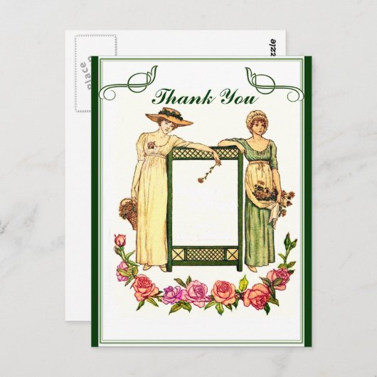 Carte Postale Merci (Devant / Derrière)