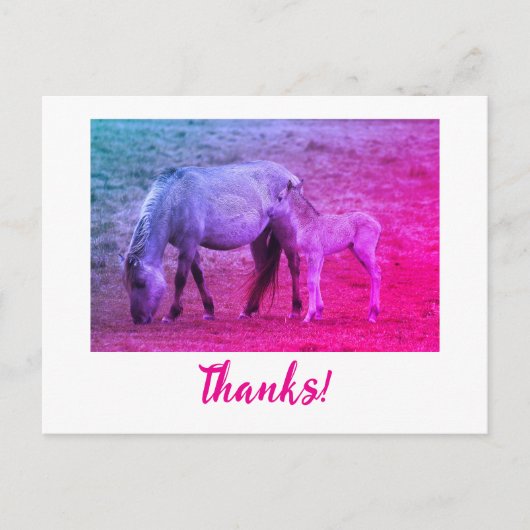 Carte Postale Merci  (Devant)