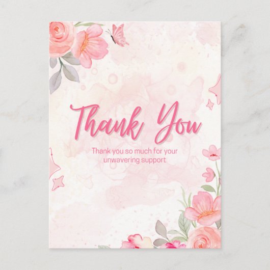 Carte Postale Merci (Devant)