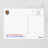 Carte Postale Merci (Dos)