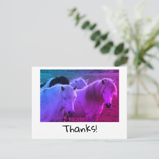 Carte Postale Merci (Debout devant)