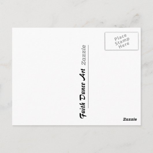 Carte Postale Merci (Dos)