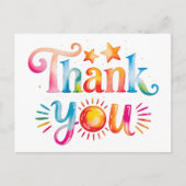 Carte Postale Merci (Devant)