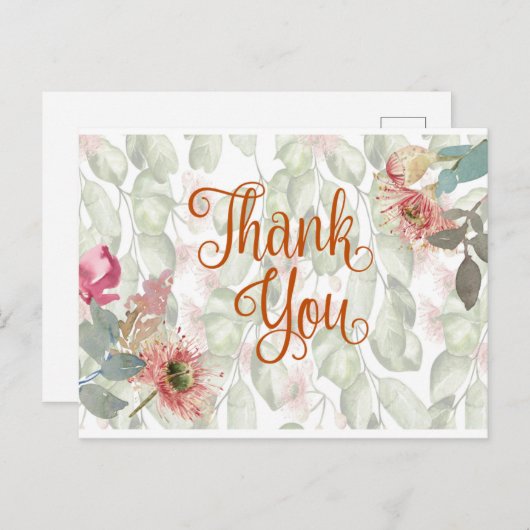 Carte Postale Merci (Devant / Derrière)