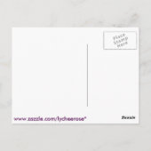 carte postale Merci (Dos)