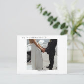 Carte postale Merci (Debout devant)