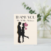 Carte postale merci (Debout devant)