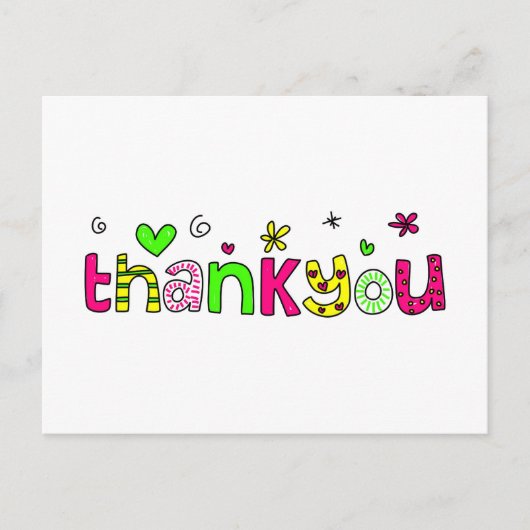 Carte Postale merci (Devant)