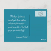 Carte Postale Merci (Dos)