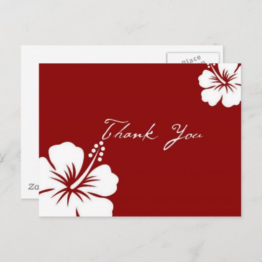 Carte postale Merci (Devant / Derrière)