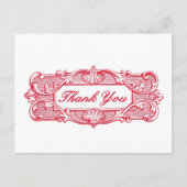 Carte postale Merci (Devant)