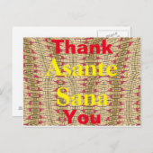 Carte Postale Merci (Devant / Derrière)