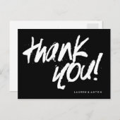 Carte postale Merci (Devant / Derrière)