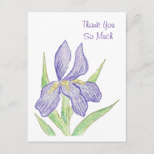 Carte postale Merci
