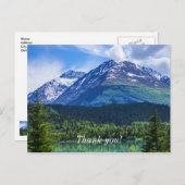 Carte postale Merci (Devant / Derrière)