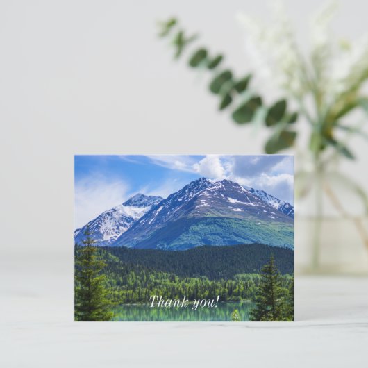 Carte postale Merci (Debout devant)