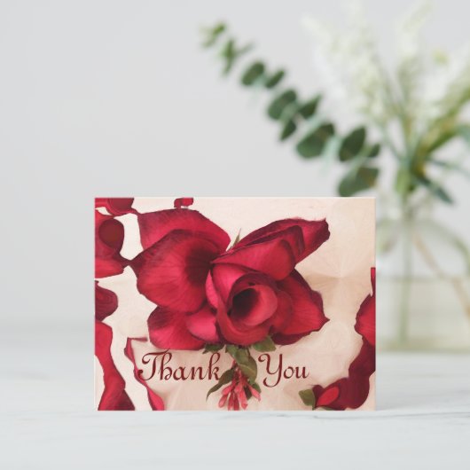 Carte postale Merci (Debout devant)