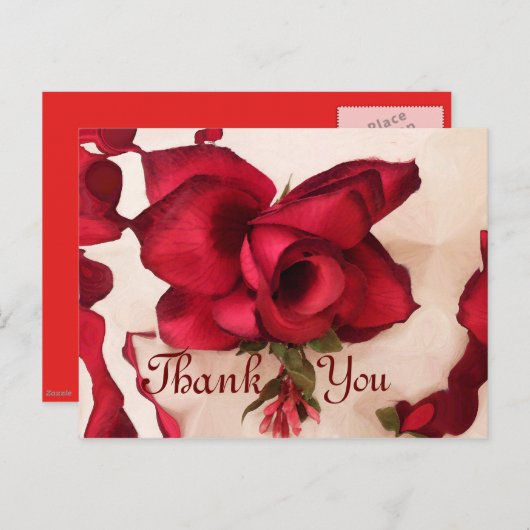 Carte postale Merci (Devant / Derrière)