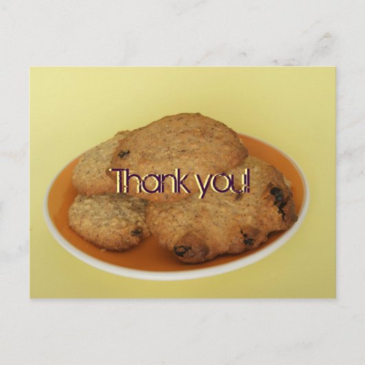 Carte Postale Merci! (Devant)