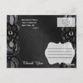 Carte postale Merci (Dos)