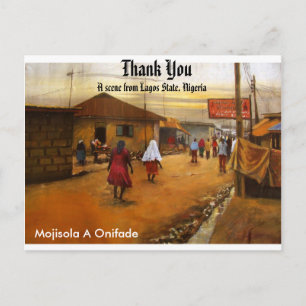 CARTE POSTALE MERCI