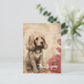 Carte Postale Merci 16 (Debout devant)